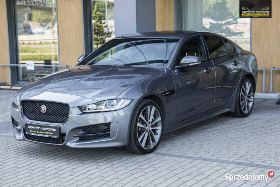 Jaguar XE RSPORT AWD Ledy Meridian Virtual wspomaganie kierownicy Samochody osobowe Gdynia