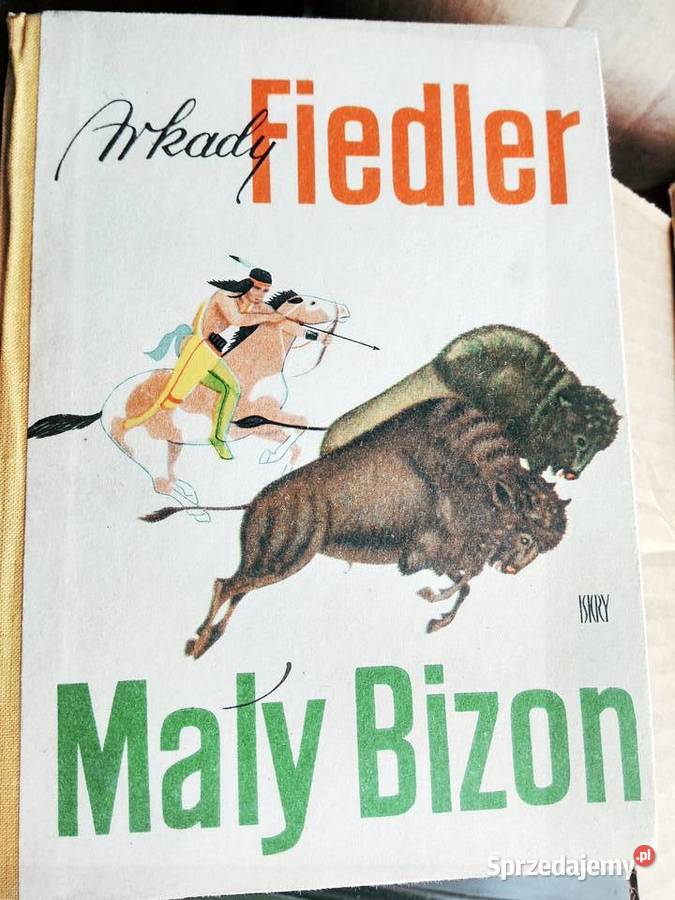 Fiedler Książki Mały bizon Warszawa unikaty Proza i poezja mazowieckie