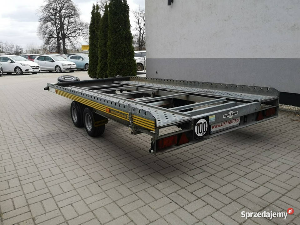 do przewozu samochodów Humbaur G Laweta uchylna Pozostałe Strzegom