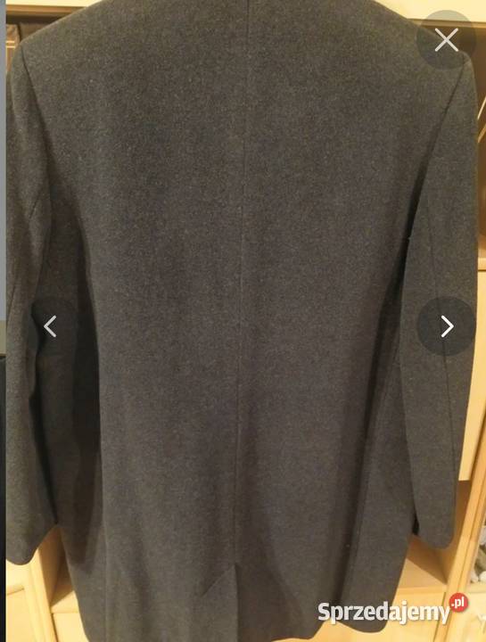 Płaszcz męski wełna w składzie Rozmiar XXL Lubin sprzedam