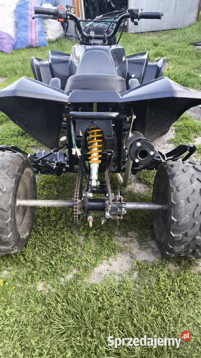 Quad 125 11 jeszczs na dotarciu tuning