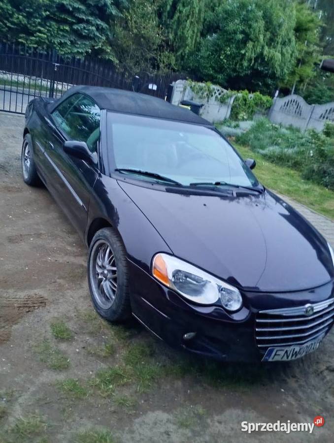 Chrysler sebring cabrio 2003 śląskie Sarnów