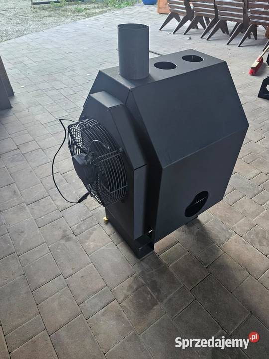 Turbo piec nadmuchowy 25 kW warsztat hala Radomsko