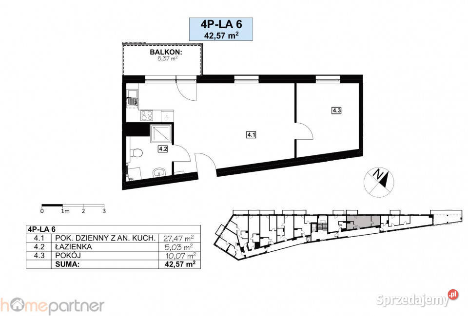 Mieszkanie Międzyzdroje 4257m2 2 pok