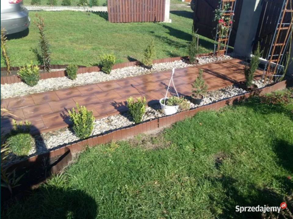 Pod basen płytki chodnikowe 30x30x3 do altany Suszec