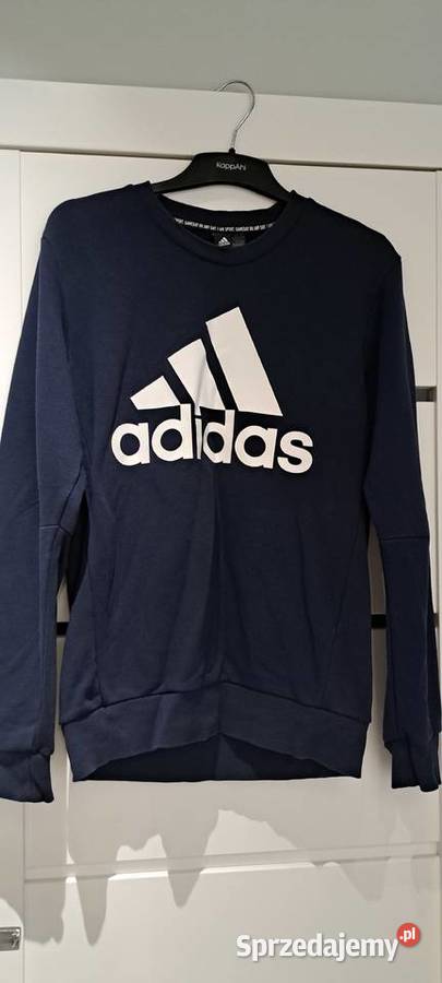 Bluza męska Adidas oryginalna granatowa S mazowieckie Ząbki
