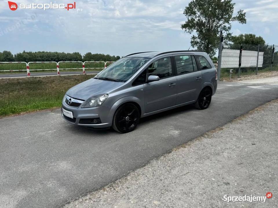 Opel Zafira Raty 18 benz 140 7 osobowy Klima manualna