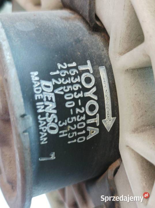 WENTYLATOR CHŁODNICY 10 B 1636323010 Toyota świętokrzyskie