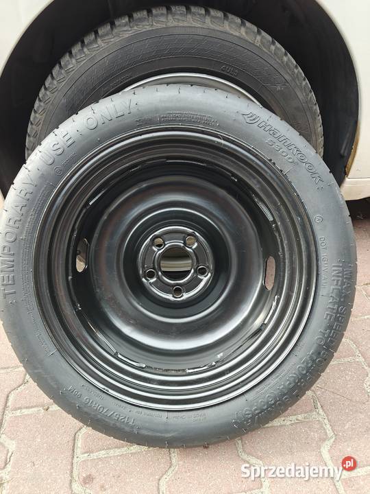 Koło dojazdowe 16 grupa VW 5x100 Chorzów sprzedam