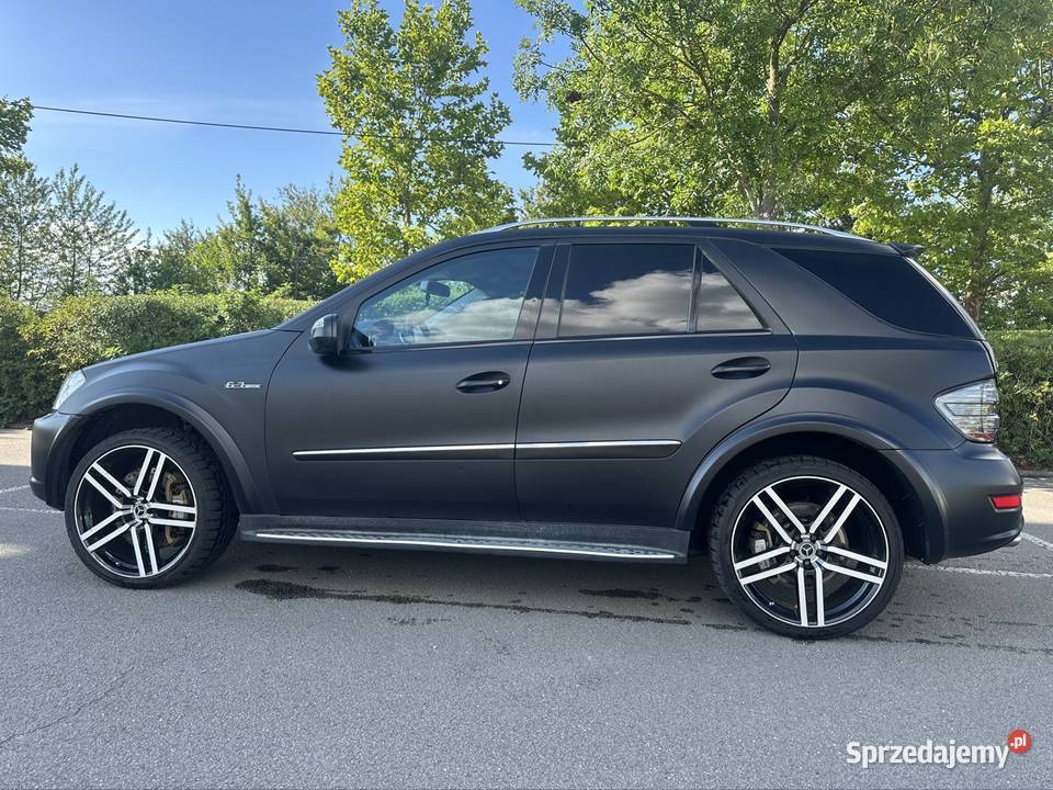 Mercedes ML 63 AMG 510 Alu 22 czarny mat Face kupiony w Polsce ML Szczecinek sprzedam