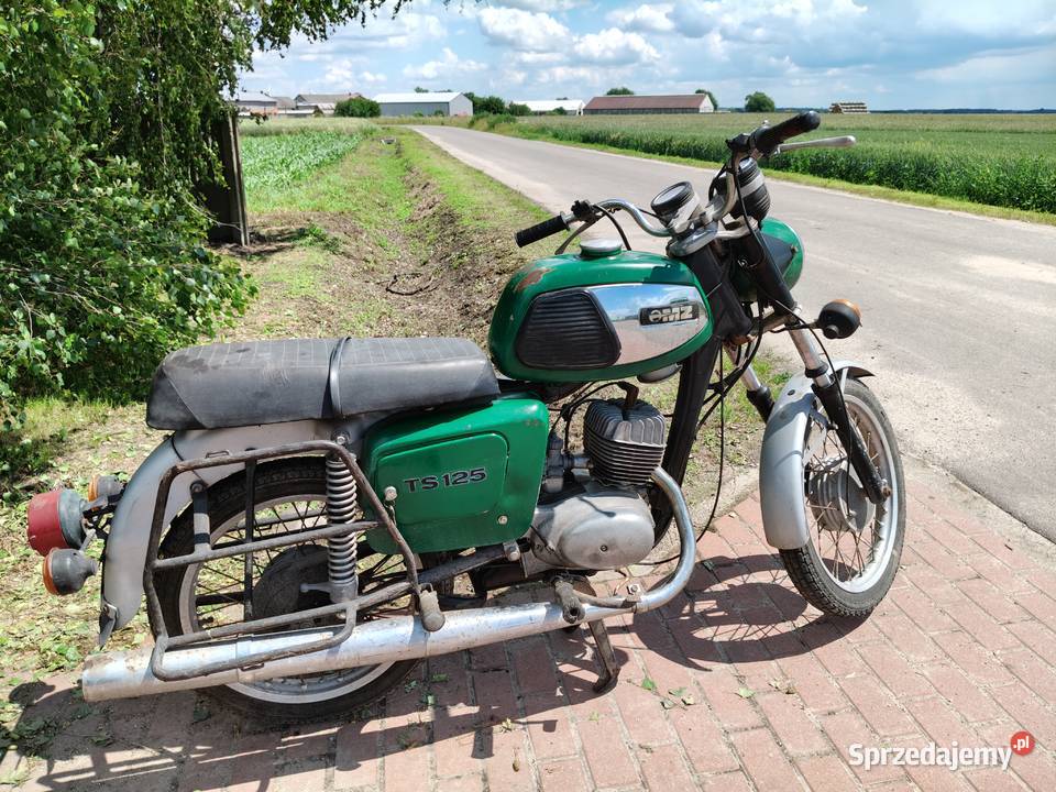 MZ ts 125 1982r z dokumentami Kalisz