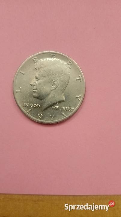 Moneta USA z 1971 roku świętokrzyskie Czarzyzna