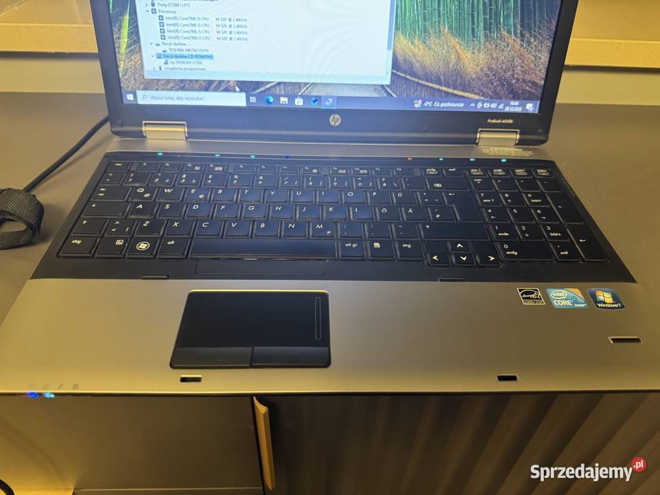 Hp probook 6540b i5 4gb 250hdd 156 mat RS232 Żory