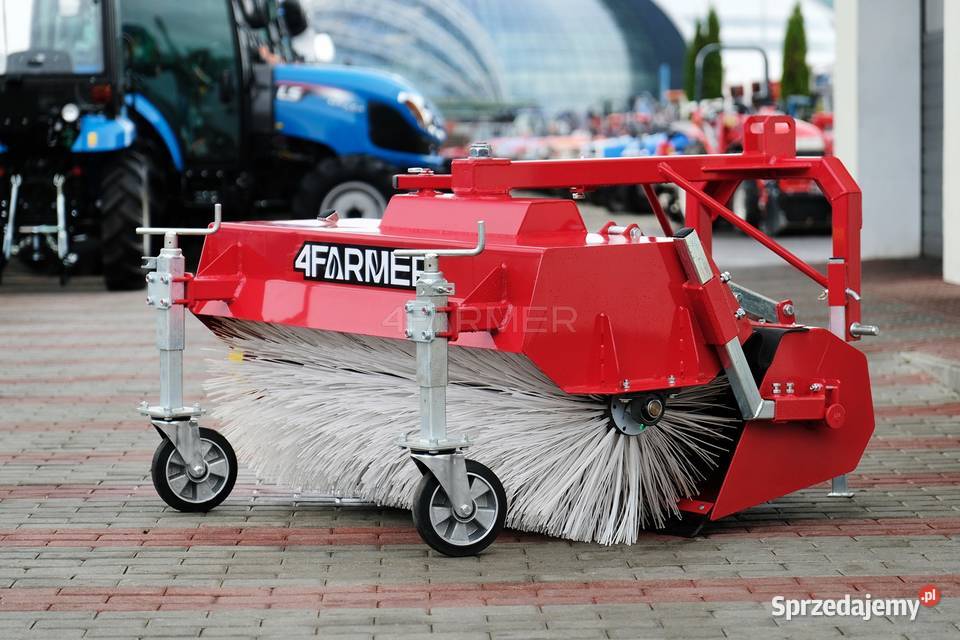 Zamiatarka 120 do traktora z koszem 4FARMER Tajęcina