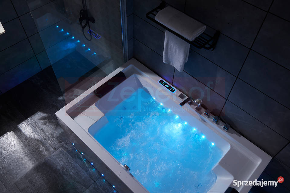 Wanna z hydromasażem LS4050 prostokątna Grabówka