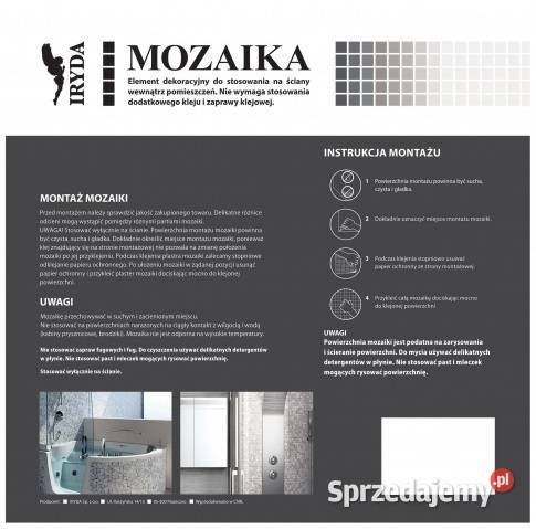 Mozaika Hexa Gold Iryda Samoprzylepna 292 x 288 Płytki ścienne mazowieckie Warszawa