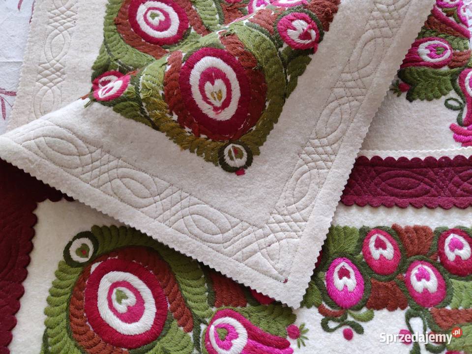 Uroczy kilim makatka obrus ludowy serweta Warszawa sprzedam