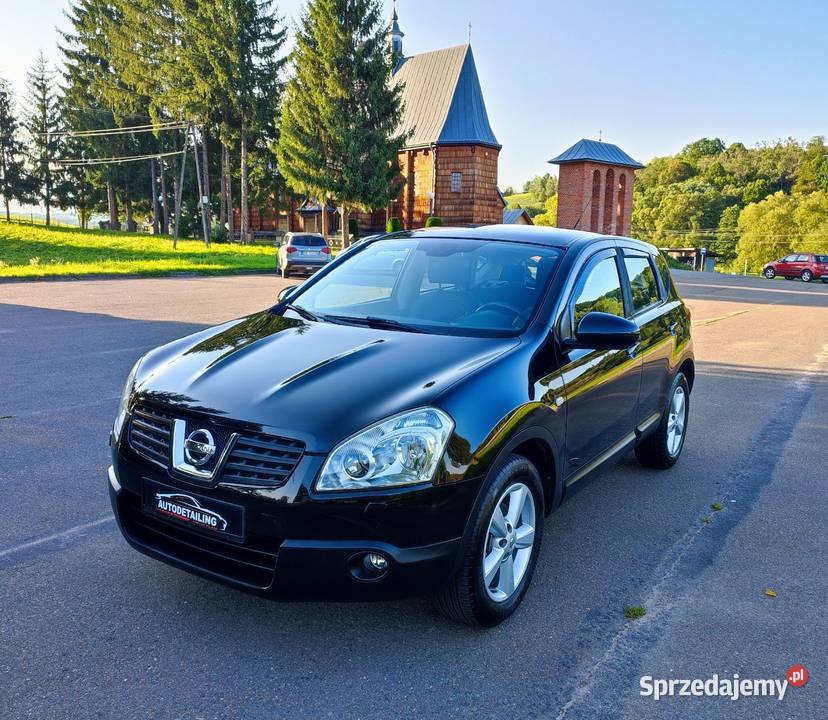 Ładny Nissan Qashqai 20 benzyna z gazem LPG 2007 podgrzewane fotele Domaradz