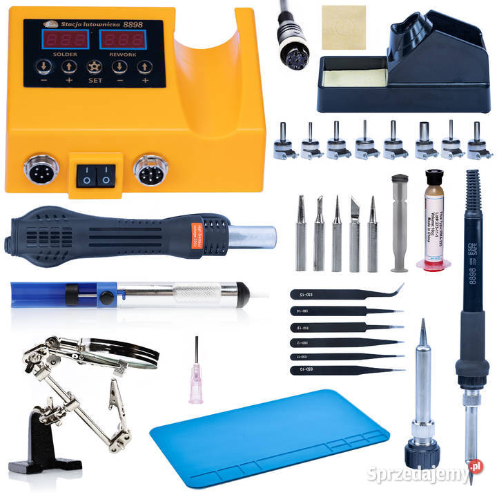 Stacja Lutownicza 2w1 OH660 660W HotAir Grot Ludźmierz sprzedam