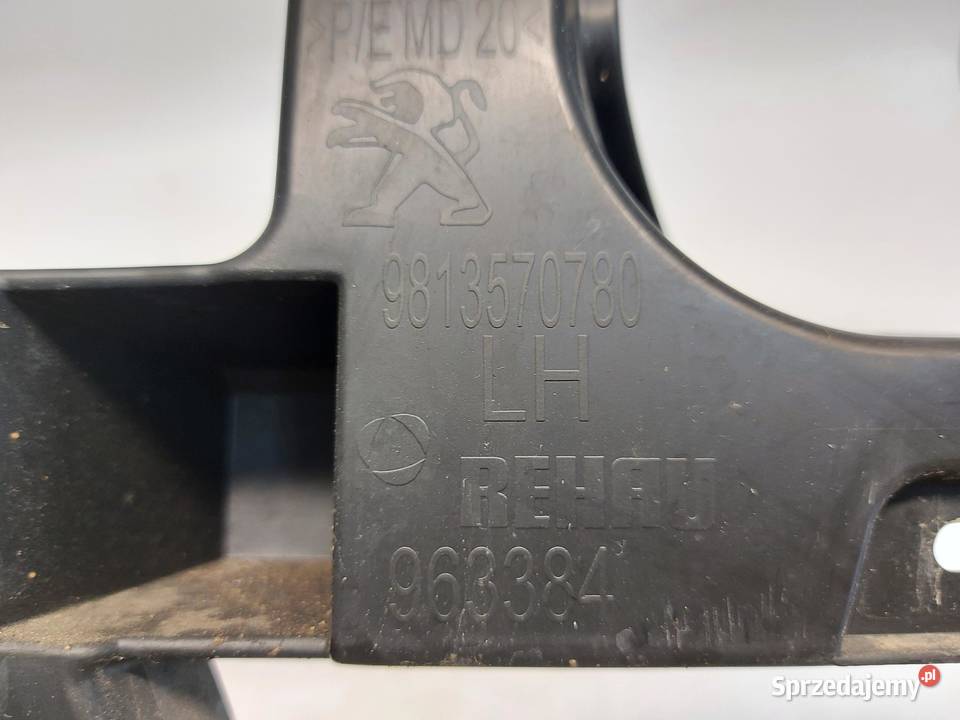 PEUGEOT 508 II Ślizg mocowanie zderzaka tył lewy osobowe