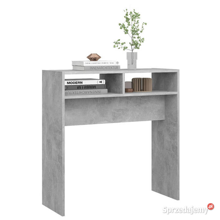 Stolik konsolowy szarość betonu 78x30x80 Warszawa