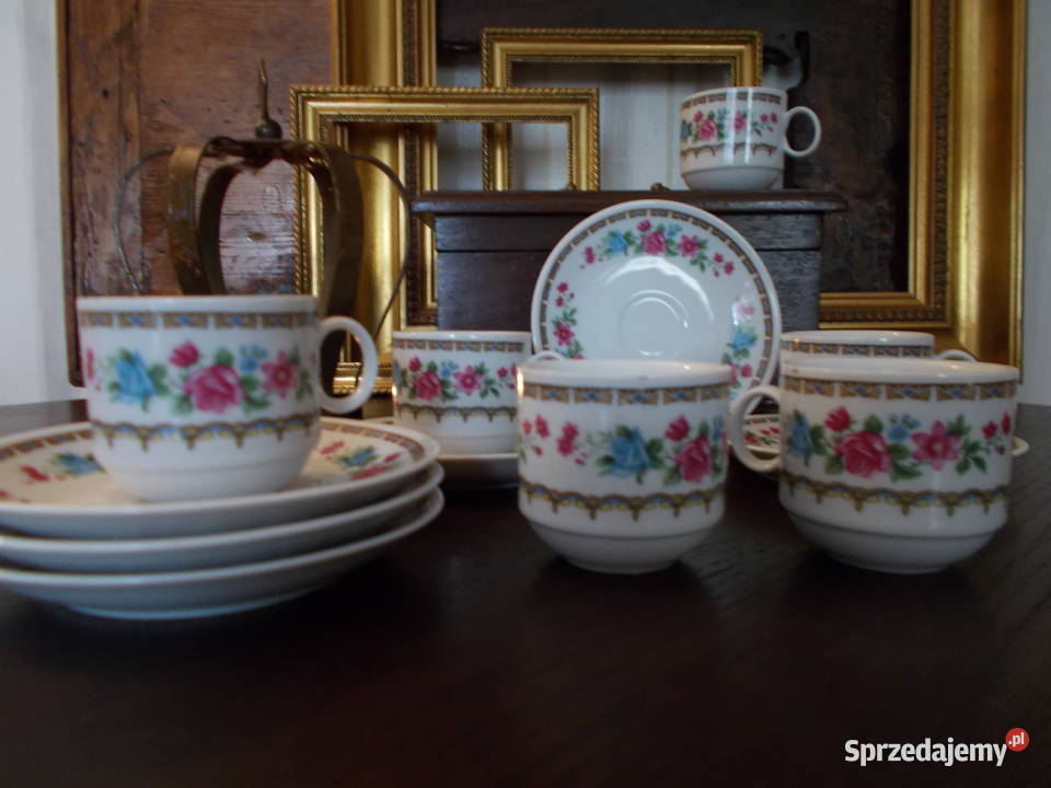 Porcelanowe Filiżanki Komplet Japonia Lata PRL Porcelana i szkło sprzedam