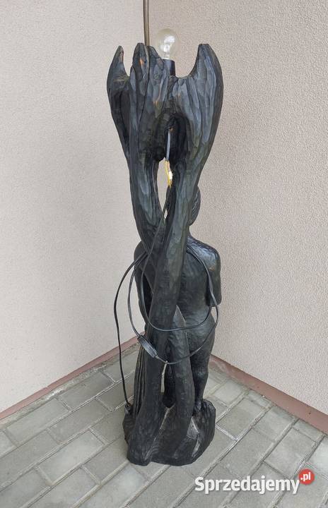 Nietuzinkowa klimatyczna lampa podłogowa sprzedam