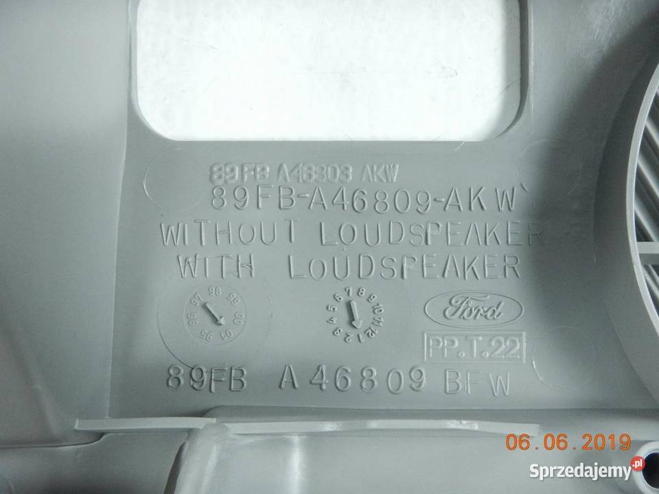 BOCZEK BAGAŻNIKA LEWY FORD FIESTA 9502 ASO osobowe lubelskie