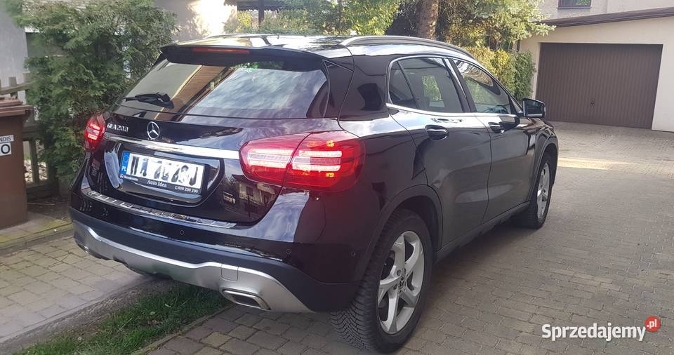 MERCEDES GLA200 polski salon serwisowany czarny Tarnowskie Góry