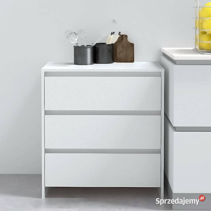 Komoda biała 70x41x75 materiał drewnopochodny Warszawa