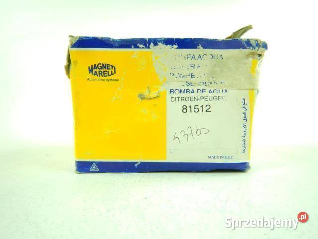 POMPA WODY CITROEN BERLINGO PEUGEOT 205 81512 Pompy wody
