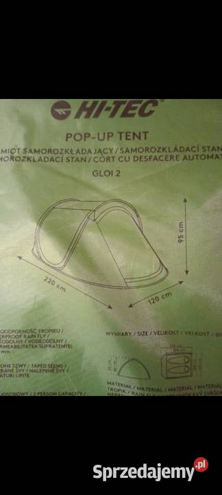 Namiot Gdańsk sprzedam