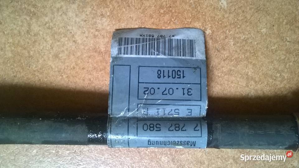 BMW 320d E46 PRZEWÓD MASOWY MASA KABEL Układ elektryczny silnika Siedlce