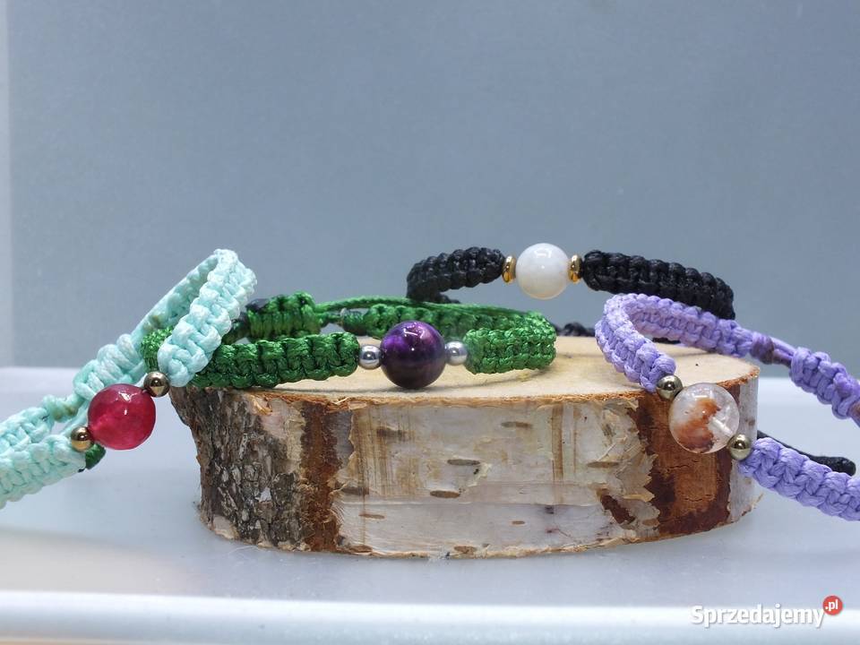 Bransoletka kamień naturalny celebrytka Katowice