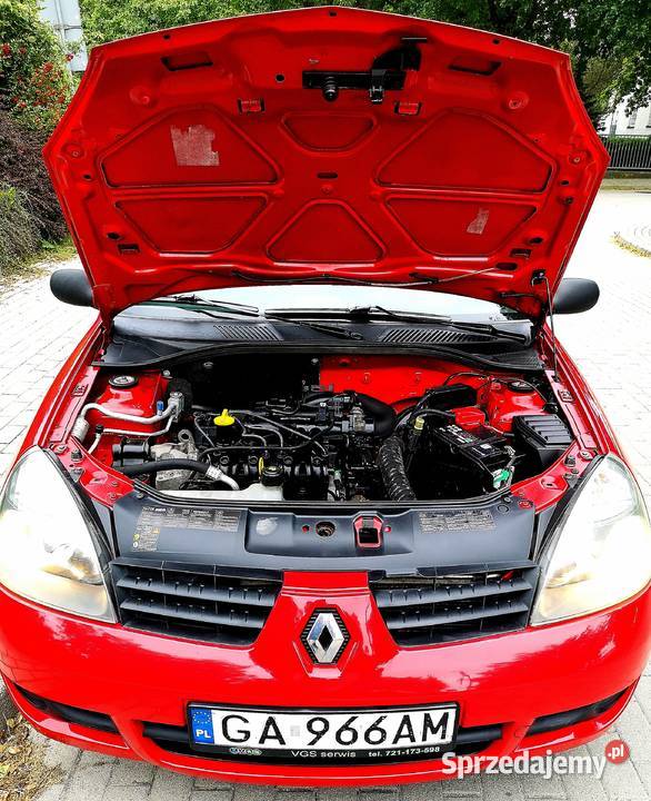 Renault Clio 2 Campus 12 2008 Bezwypadkowy Klima Gdynia