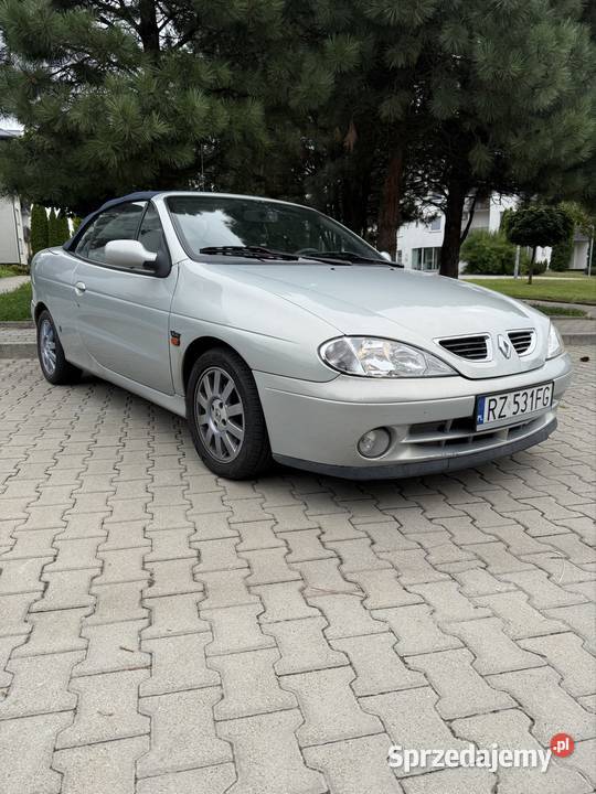 Renault Megane Cabrio 2002R srebrny Rzeszów