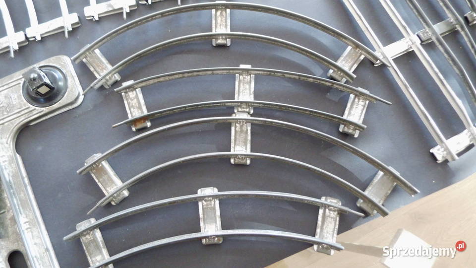 Zestaw torów z lat 50 tych Oryginalne pudełko Modelarstwo wielkopolskie