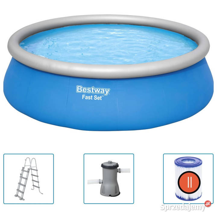 Bestway Basen dmuchany Fast Set okrągły 457x122 Warszawa