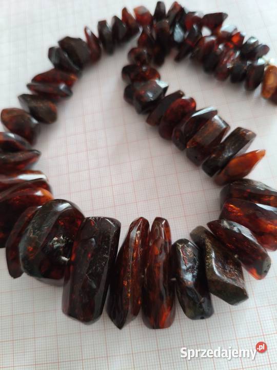 Naszyjnik Bursztyn Vintage Białystok