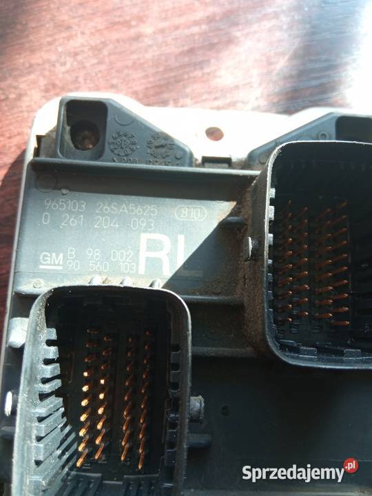 Sterownik komputer opel 0261204093 układ elektryczny silnika Szczecin