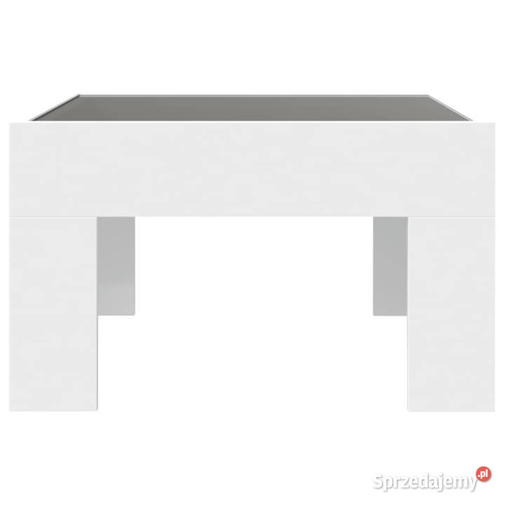Stolik kawowy z LED Infinity biały 50x50x30 Stoły Warszawa