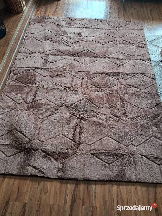 nowy brązowy dywan 220x160 brak metki Sandomierz
