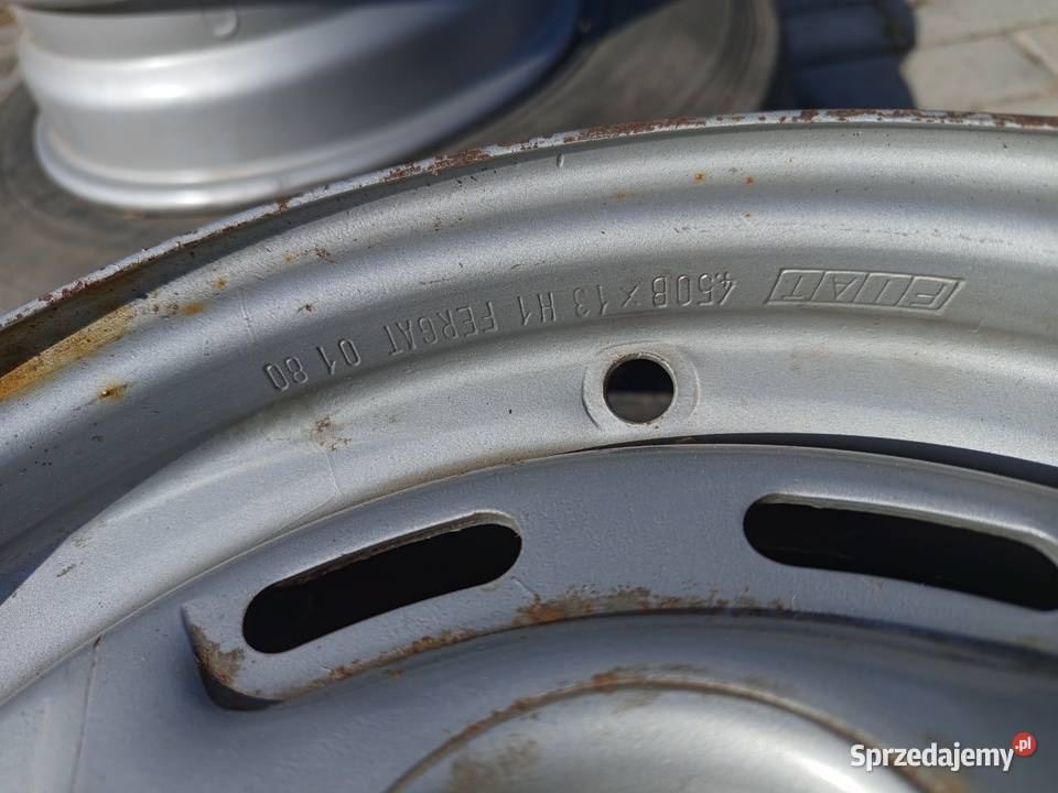 Felgi fiat 127 sport Brodnica