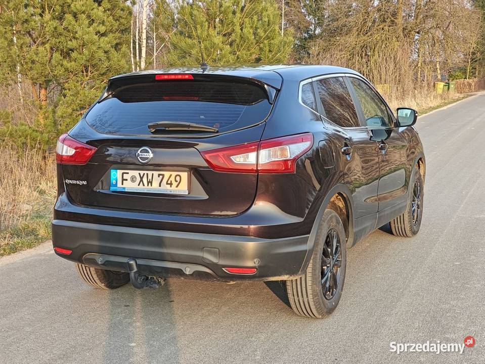 Nissan Qashqai 16 163 Tempomat Kamera Bluetooth isofix Brodnica