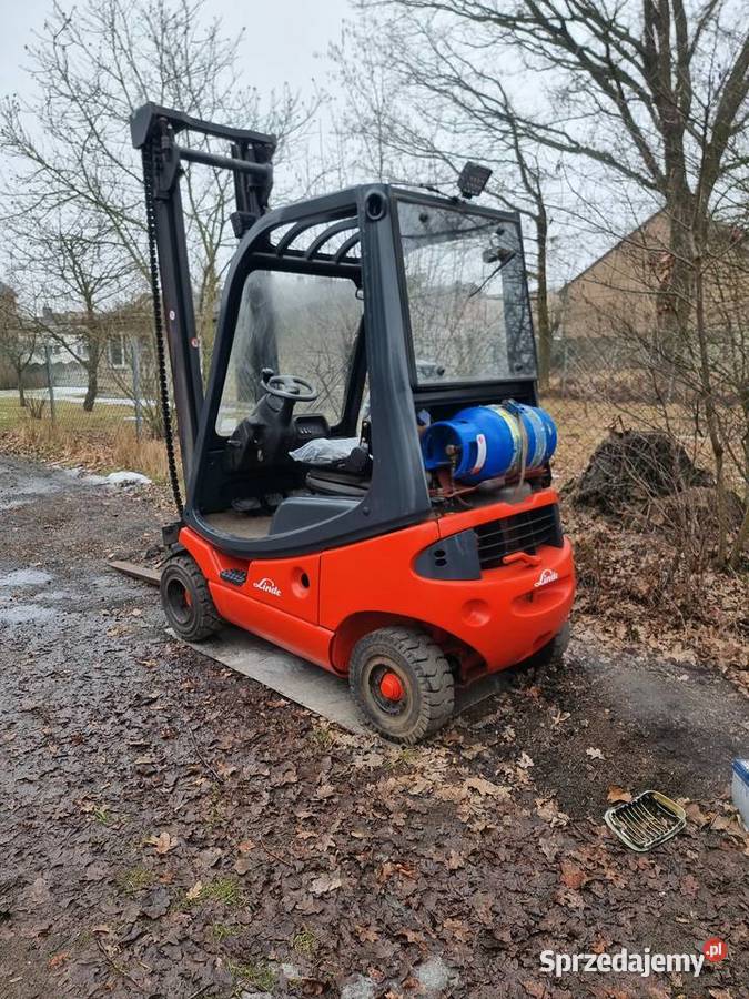 Linde h16T03 2001r Wózki widłowe Siedlec Duży sprzedam