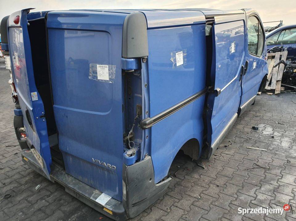 ĆWIARTKA BŁOTNIK PRAWY TYŁ OPEL VIVARO II 23U Lipno