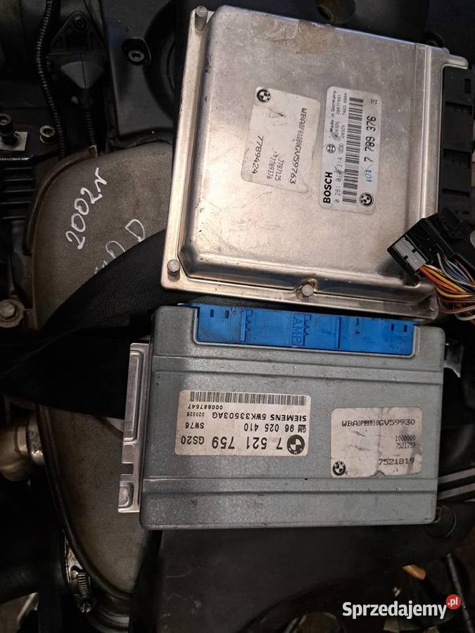 Silnik Bmw E39 530 30 diesel 2002 142kw automat Konarzyce