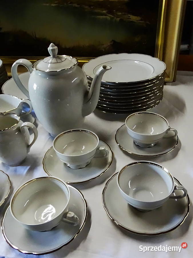 Zestaw porcelany Baruther Bavaria vintage z Biłgoraj