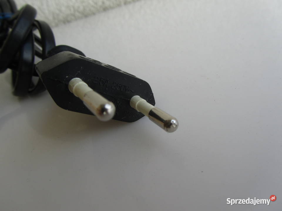 Kabel zasilający dwużyłowy czarny 075mm2 165 m Olecko sprzedam