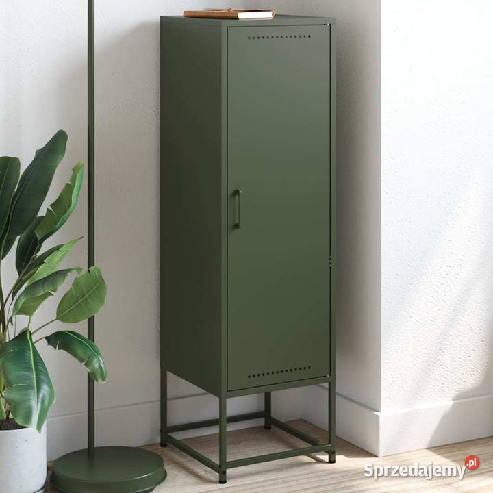 Szafka oliwkowa 36x39x123 stal WM846528 Pozostałe Warszawa